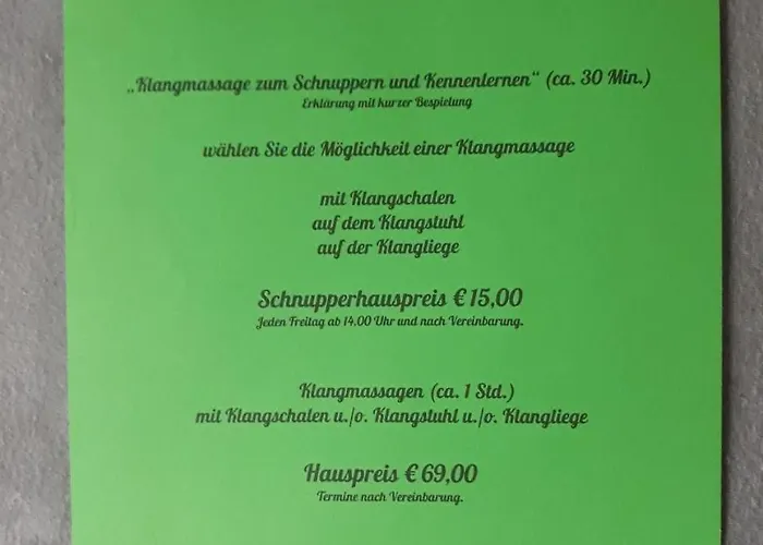 Διαμέρισμα Allsaitig Klang- Und Seminarzentrum Selb